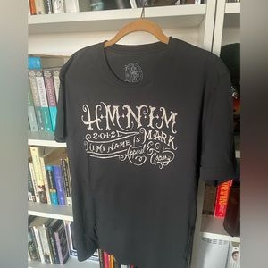 Hi My Name Is Mark Mark Hoppus/blink 182 Gray Tee